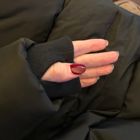 NEW Primary Warmest Puffer Jacket Black Size 10 - Picture 5 of 6